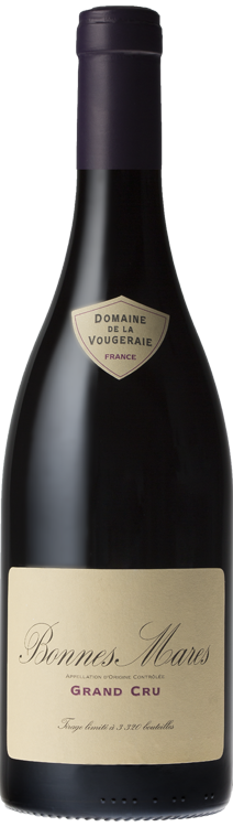 Bild einer Flasche, Domaine de la Vougeraie - Bonnes Mares Grand Cru 2022, Rotwein von Domaine de la Vougeraie