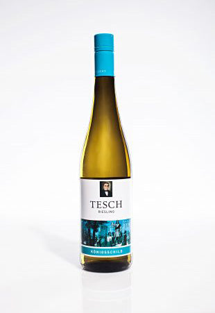 Bild einer Flasche, Weingut Tesch - Königsschild Riesling trocken 2024, Weißwein von Weingut Tesch