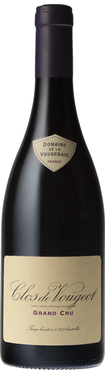 Bild einer Flasche, Domaine de la Vougeraie - Clos de Vougeot Grand Cru 2020, Rotwein von Domaine de la Vougeraie