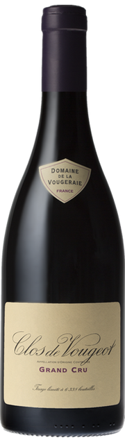 Bild einer Flasche, Domaine de la Vougeraie - Clos de Vougeot Grand Cru 2022, Rotwein von Domaine de la Vougeraie