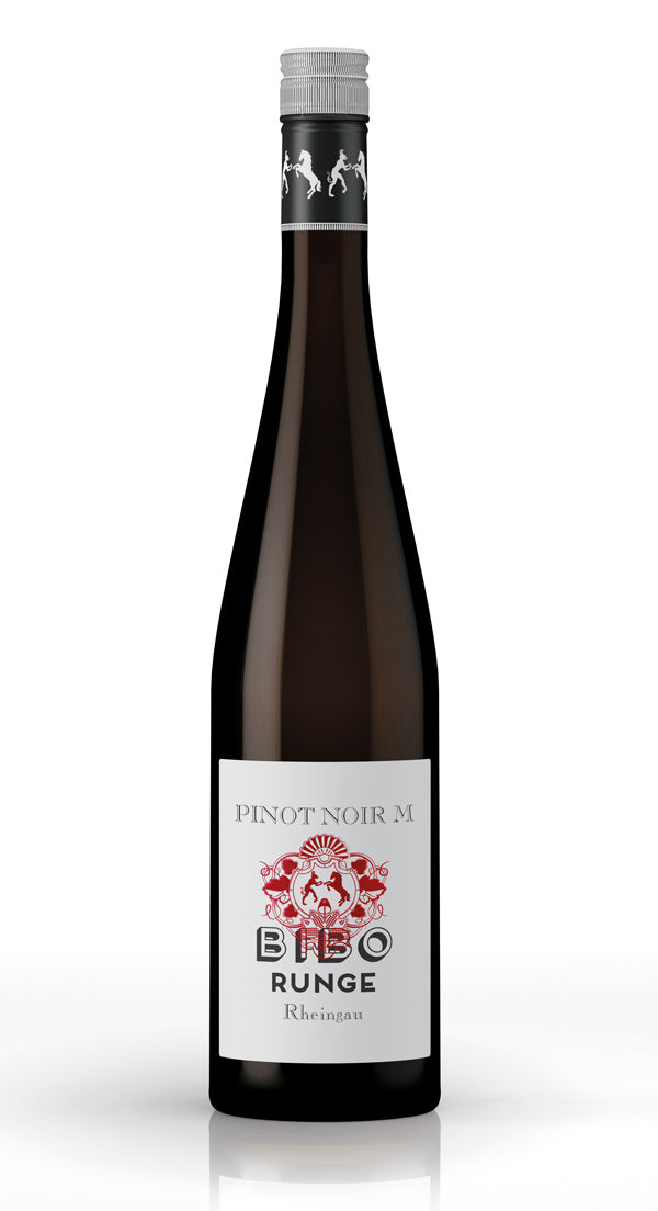 Bild einer Flasche, Weingut Bibo Runge - Pinot Noir M Hallgartener Frühernberg 2022, Rotwein von Weingut Bibo Runge
