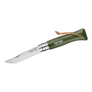 Bild einer Flasche, Opinel Messer No 08 Edelstahl und Buchenholz in Colorama Earth dunkelgrün, 0.00 von Unbekannt