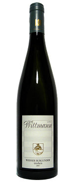 Bild einer Flasche, Weingut Wittmann - Weißer Burgunder trocken VDP.Gutswein 2024, Weißwein von Weingut Wittmann