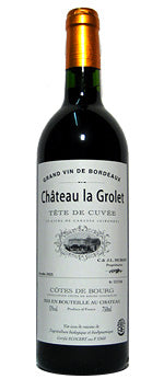 Bild einer Flasche, Château la Grolet - Côtes de Bourg "Tête de Cuvée" 2018, Rotwein von Château la Grolet