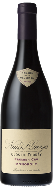 Bild einer Flasche, Domaine de la Vougeraie - Nuits-St-Georges 1. Cru "Clos de Thorey" Monopole 2023, Rotwein von Domaine de la Vougeraie
