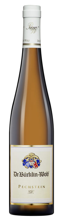 Bild einer Flasche, Weingut Dr. Bürklin-Wolf - Pechstein G.C. Riesling trocken VDP.Große Lage 2023, Weißwein von Weingut Dr. Bürklin-Wolf