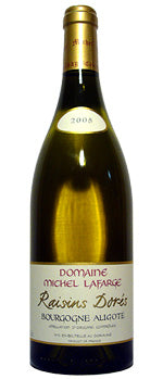 Bild einer Flasche, Michel Lafarge - Bourgogne Aligoté "Raisins Dorés" 2022, Weißwein von Michel Lafarge