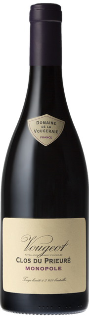Bild einer Flasche, Domaine de la Vougeraie - Vougeot "Clos du Prieuré" rouge Monopole 2023, Rotwein von Domaine de la Vougeraie