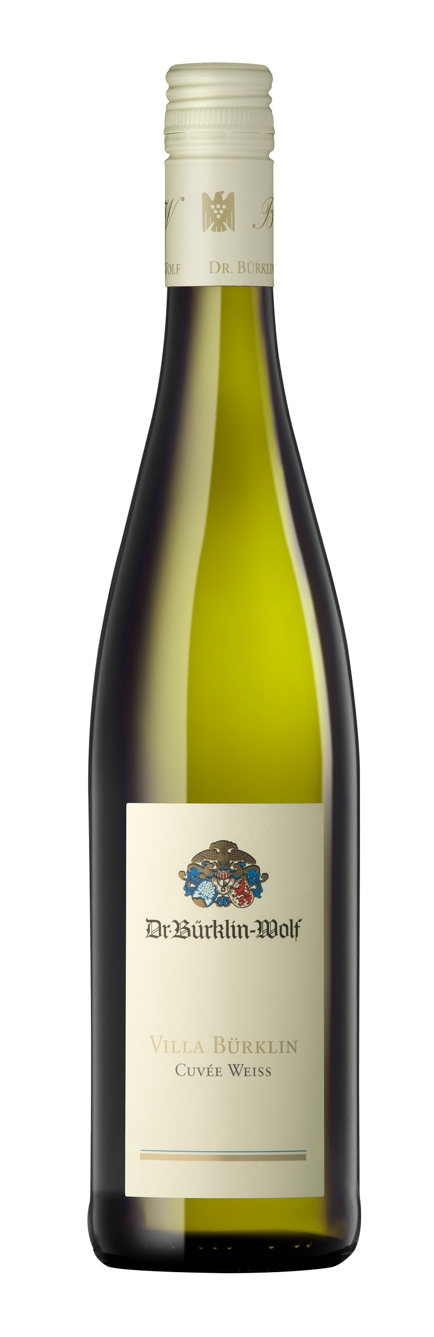 Bild einer Flasche, Weingut Dr. Bürklin-Wolf - Cuvée Blanc trocken VDP.Gutswein 2022, Weißwein von Weingut Dr. Bürklin-Wolf