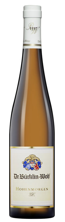 Bild einer Flasche, Weingut Dr. Bürklin-Wolf - Hohenmorgen G.C. Riesling trocken VDP.Große Lage 2023, Weißwein von Weingut Dr. Bürklin-Wolf