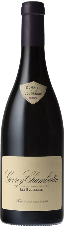 Bild einer Flasche, Domaine de la Vougeraie - Gevrey-Chambertin "Les Evocelles" 2023, Rotwein von Domaine de la Vougeraie