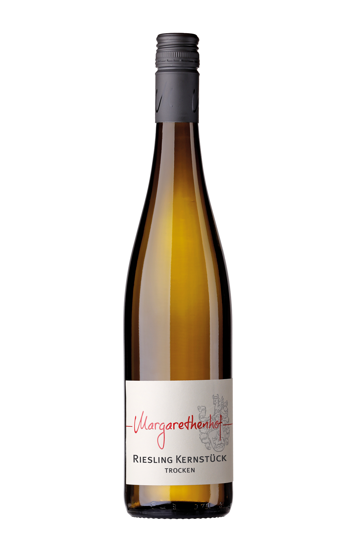 Bild einer Flasche, Margarethenhof - Riesling Kernstück trocken 2024, Weißwein von Margarethenhof