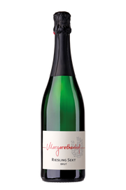 Bild einer Flasche, Margarethenhof - Riesling Sekt brut 2021, Schaumwein von Margarethenhof