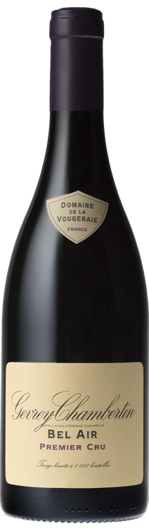 Bild einer Flasche, Domaine de la Vougeraie - Gevrey-Chambertin 1. Cru "Bel Air" 2023, Rotwein von Domaine de la Vougeraie