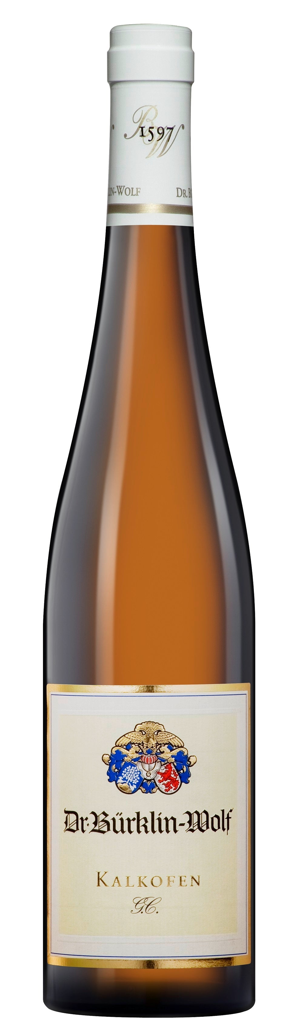 Bild einer Flasche, Weingut Dr. Bürklin-Wolf - Kalkofen G.C. Riesling trocken VDP.Große Lage 2020, Weißwein von Weingut Dr. Bürklin-Wolf