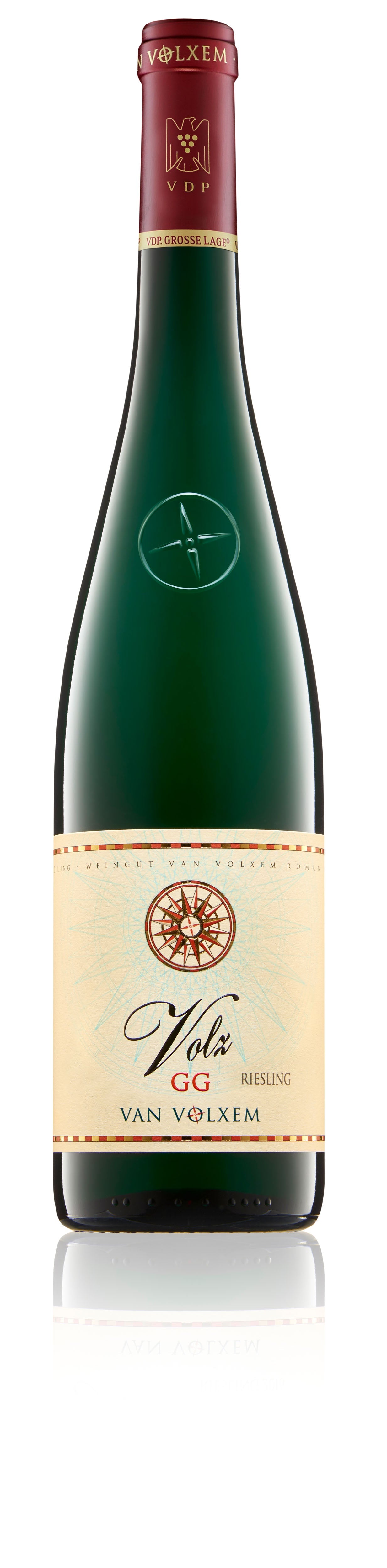Bild einer Flasche, Weingut Van Volxem - Volz Riesling trocken VDP.Großes Gewächs 2022, Weißwein von Weingut Van Volxem