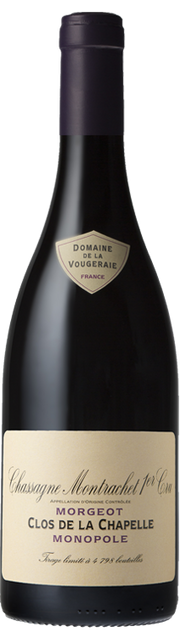 Domaine de la Vougeraie - Chassagne Montrachet 1. Cru Morgeot "Clos de la Chapelle" rouge Monopole 2023