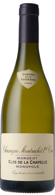 Domaine de la Vougeraie - Chassagne Montrachet 1. Cru Morgeot "Clos de la Chapelle" blanc Monopole 2023