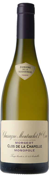 Domaine de la Vougeraie - Chassagne Montrachet 1. Cru Morgeot "Clos de la Chapelle" blanc Monopole 2023